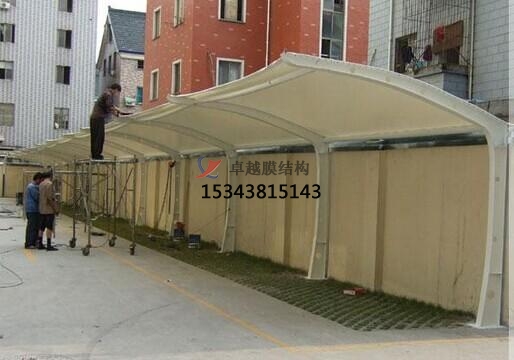 寶雞商業廣場雨棚搭建